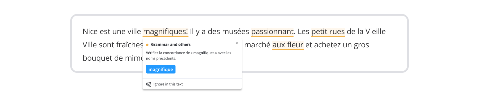 Correcteur d'orthographe, de style et de grammaire en ligne - LanguageTool