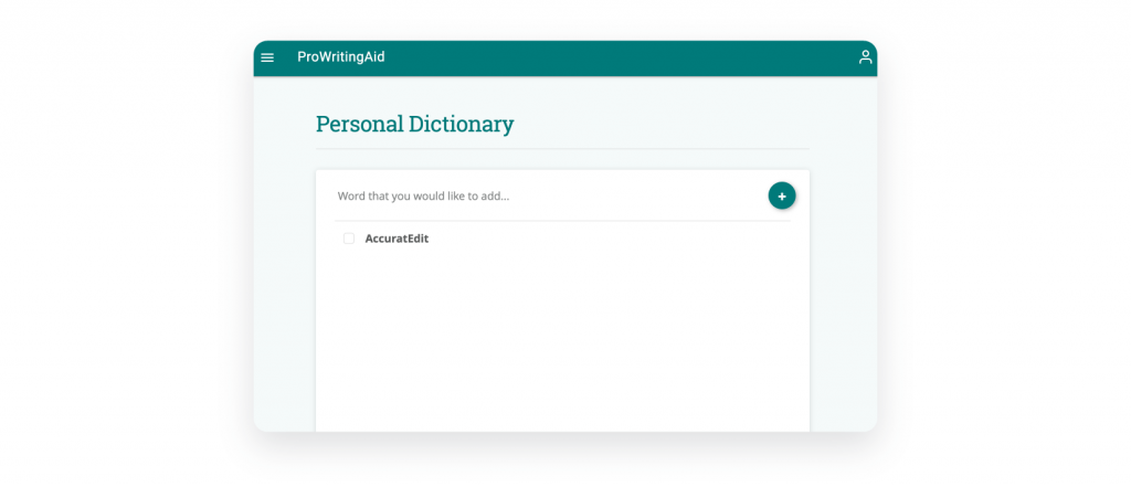 Custom spell check dictionaries — a must-have feature for sentence ...